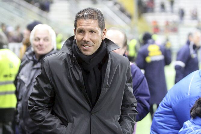 Simeone, ex jugador del Atlético