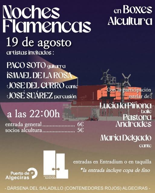Cartel de las Noches Flamencas