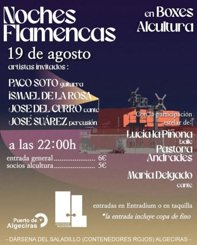 Cartel de las Noches Flamencas