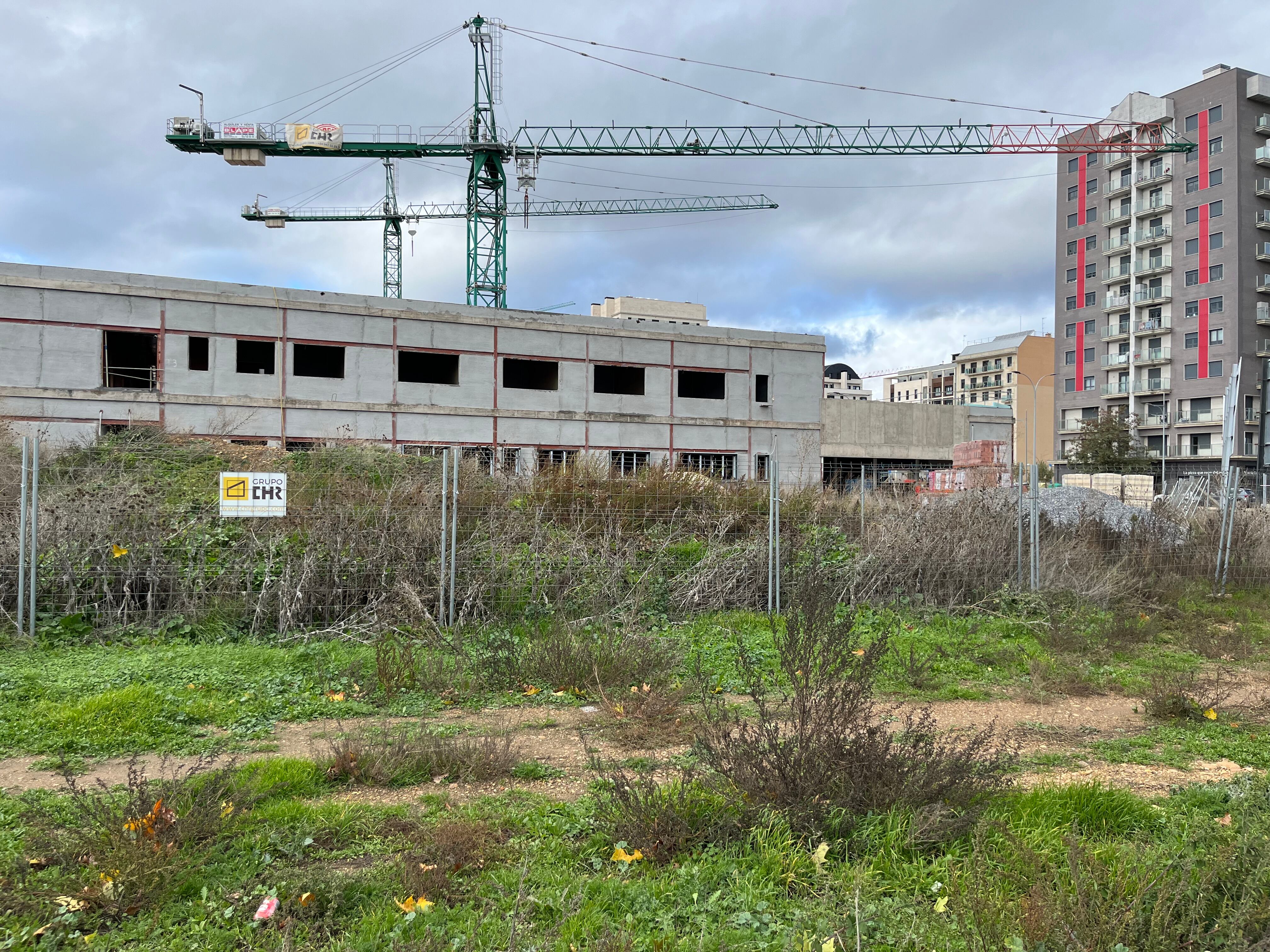 Estado actual de las obras del nuevo Conservatorio de música de León