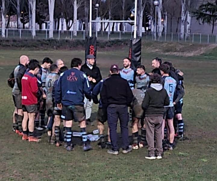 Rugby Aranda, en el partido ante Salamanca