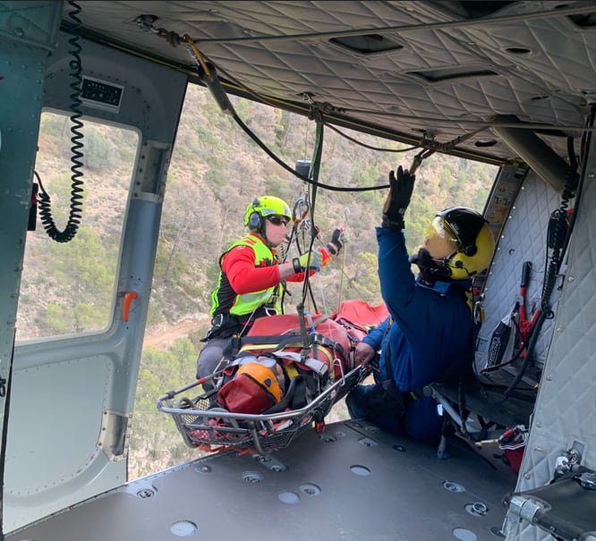 Imagen del suceso facilitada por bomberos