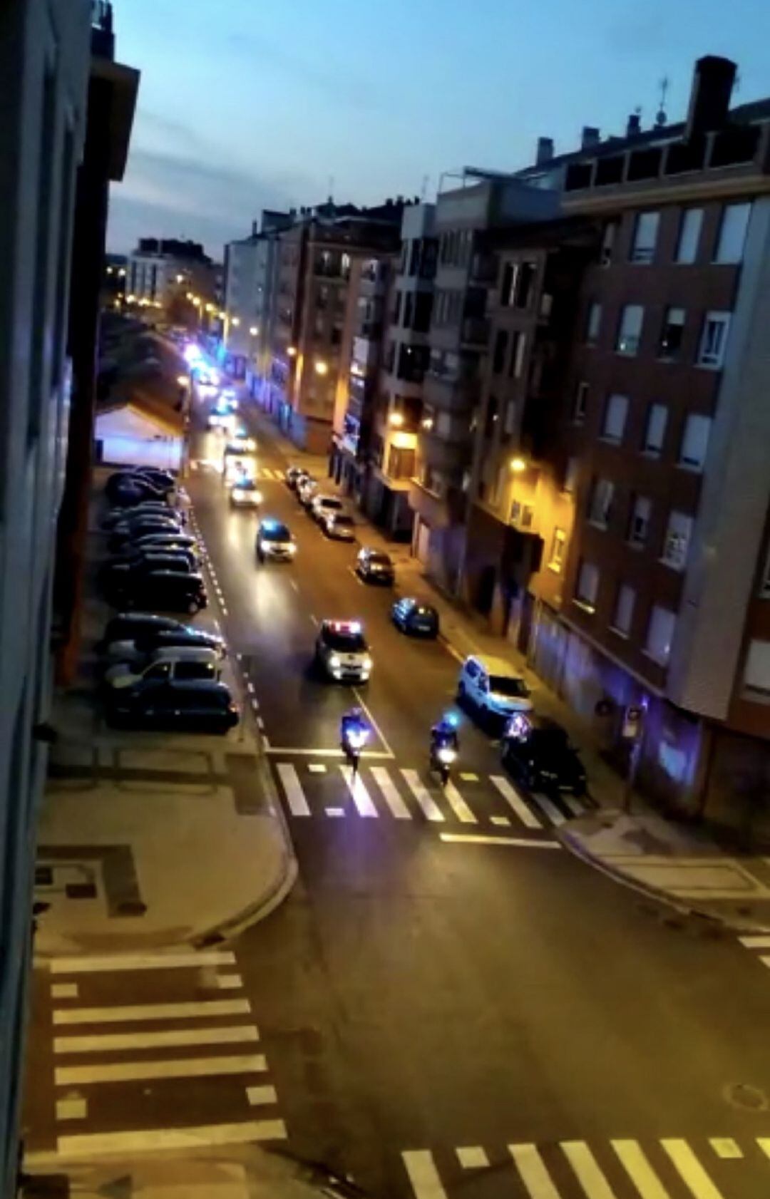 Desfile de agradecimiento a Palencia por su colaboración ante el coronavirus