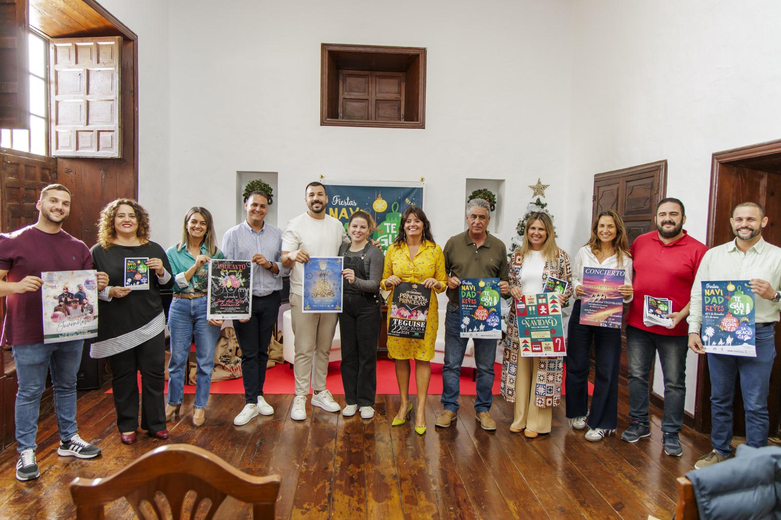 Presentación de la programación de Navidad y Reyes en Teguise y La Graciosa 2024/2025.