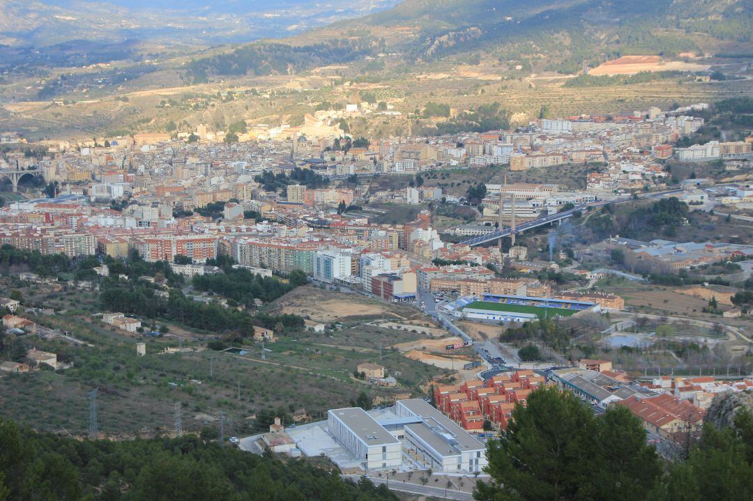 Vista aérea de Alcoy