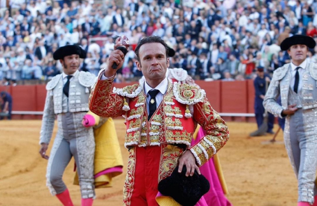 Antonio Ferrera ya cortó una oreja el pasado sábado en la corrida de Victorino