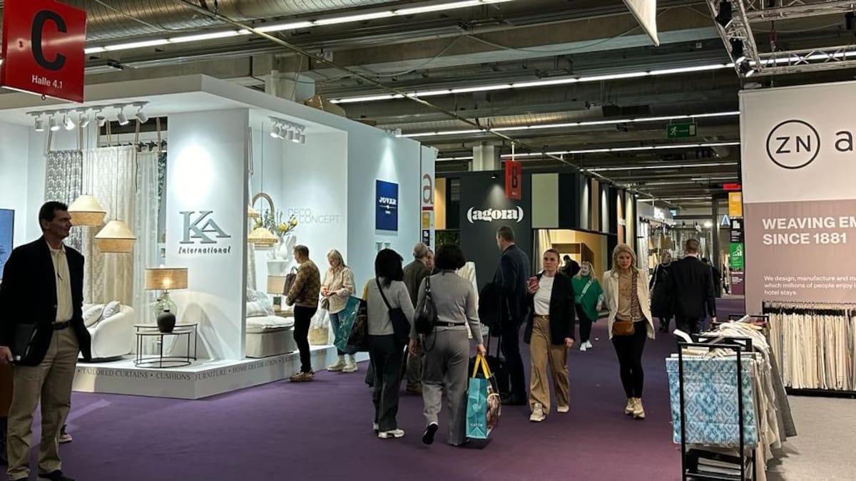 L'Alcoià-Comtat acude a Heimtextil con 15 de las 55 textiles valencianas que desde este martes participan en la principal feria del sector