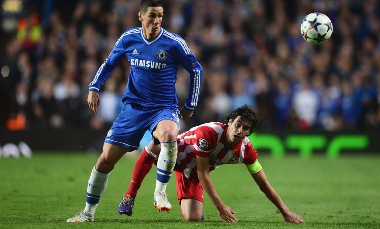 El delantero, en un encuentro con el Chelsea ante el Atlético en la Liga de Campeones.