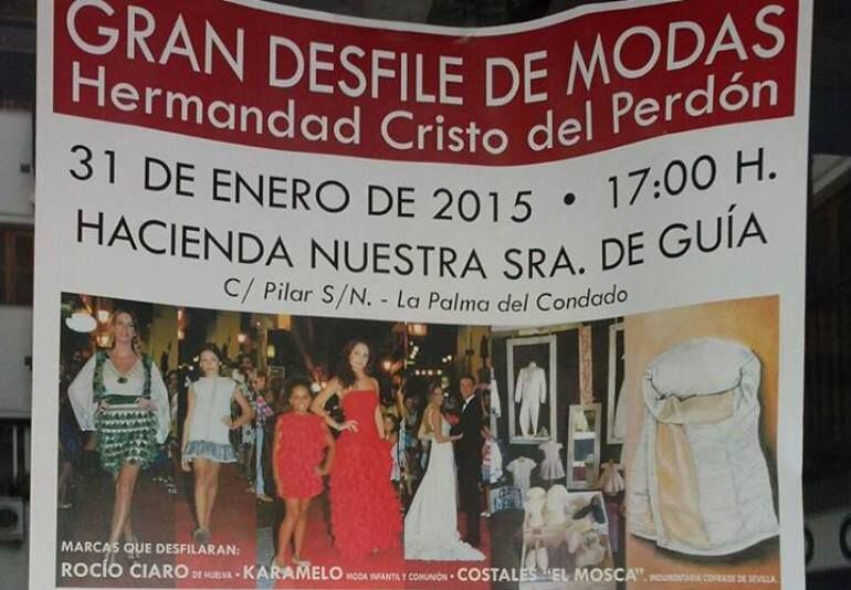 Cartel del evento celebrado el pasado sábado en la localidad onubense de La Palma del Condado