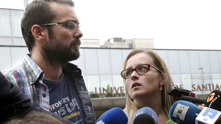 Antonio Lago y Estela Ordoñez, los padres de Andrea