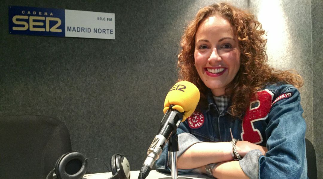 Lucía Fernández, portavoz PP Sanse en los estudios de SER Madrid Norte