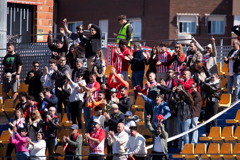 Aficionados del Algeciras en Alcorcón