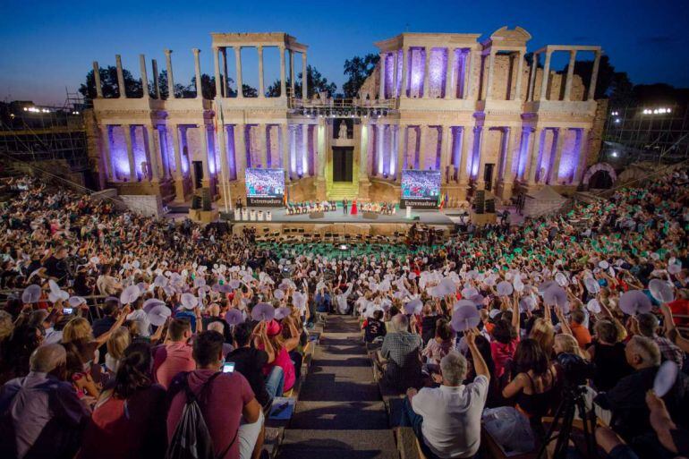 Acto de imposición de Medallas de Extremadura 2018
