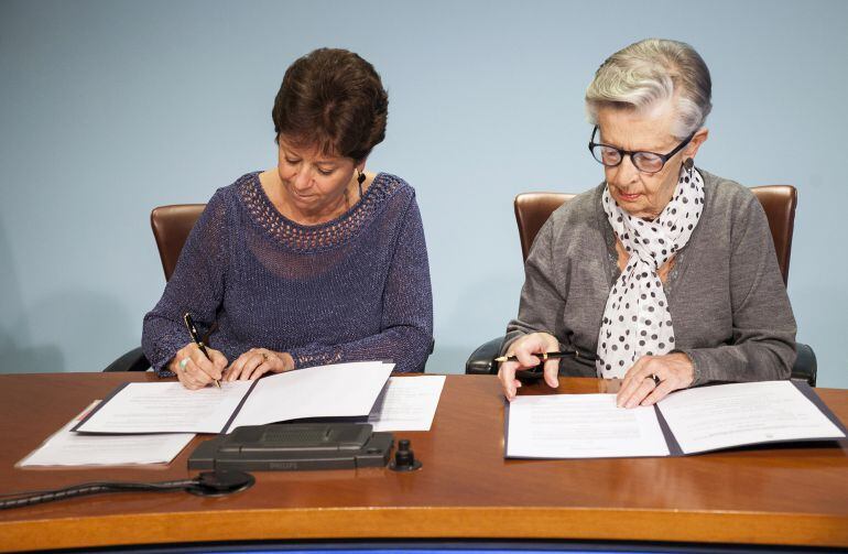 Rodríguez i Pradère signen el conveni de col·laboració