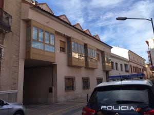 Edificio de pisos en el que ha tenido lugar el suceso