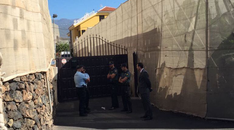 Exterior de la finca de Guaza donde sucedió el asesinato