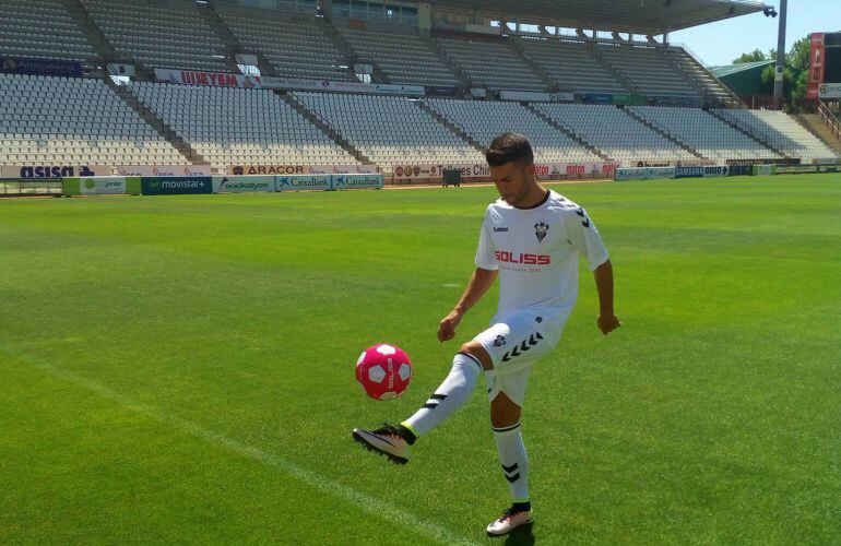 Dani Rodríguez se presenta con el Albacete