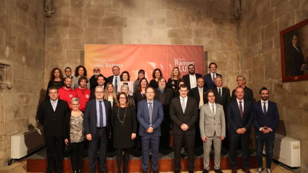 Orgullo entre los galardonados pitiusos con los premios Ramón Llull