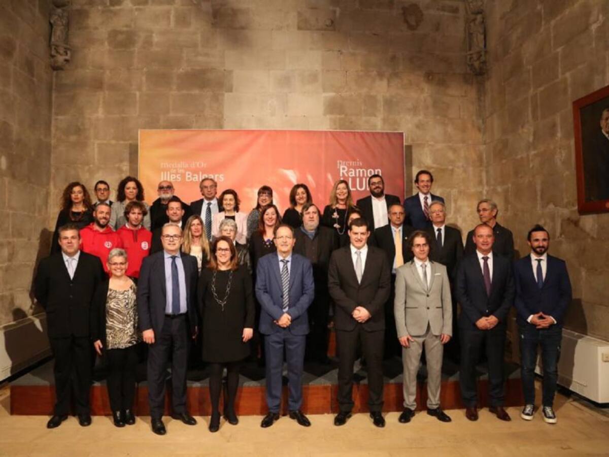 Orgullo entre los galardonados pitiusos con los premios Ramón Llull