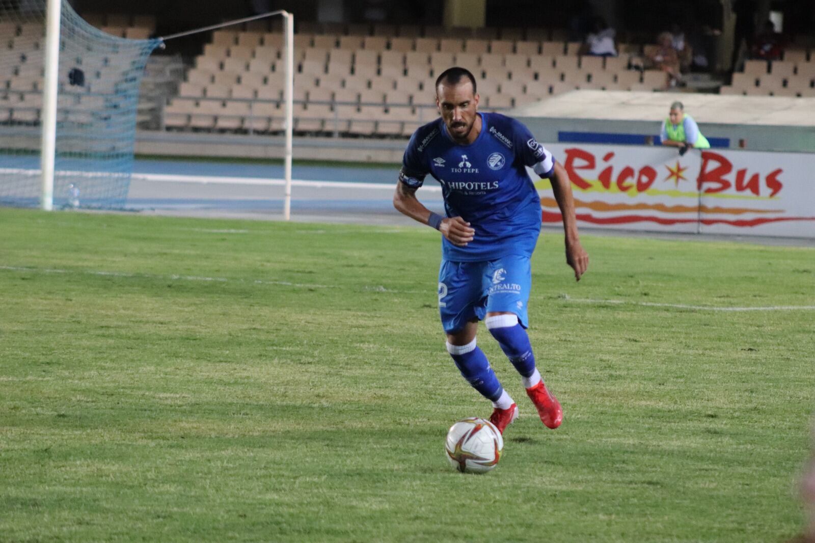 Sergio Martínez durante un partido en Chapín