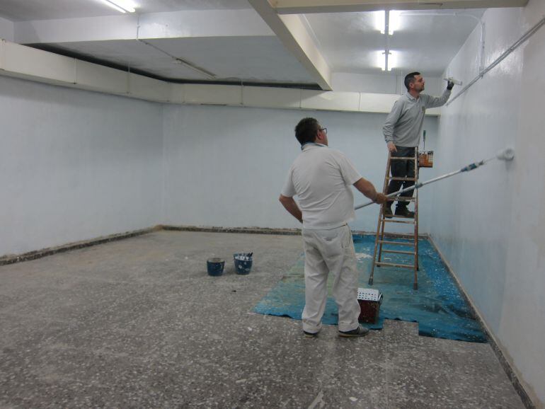 Sótano de la antigua CAM