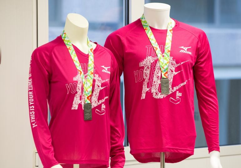 Las camisetas oficiales de este décimo aniversario de la 10K Valencia Ibercaja