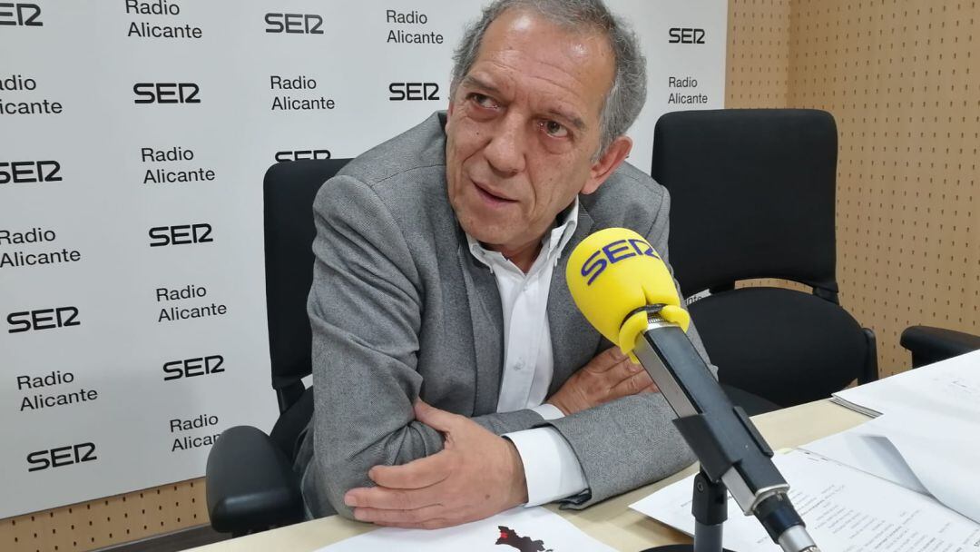 Miguel Soler, secretario autonómico de Educación. este martes, en Hoy por Hoy Alicante