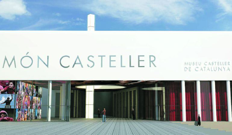 Imatge virtual del futur Museu Casteller.