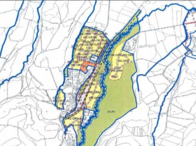 El plan de construcción de viviendas que presentaron los propietarios al Ayuntamiento antes de que llegara la crisis