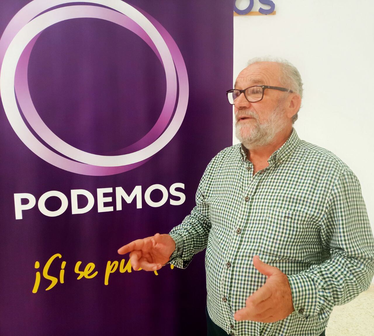 Manolo Guerrero, presidente de Podemos Jerez /P.J