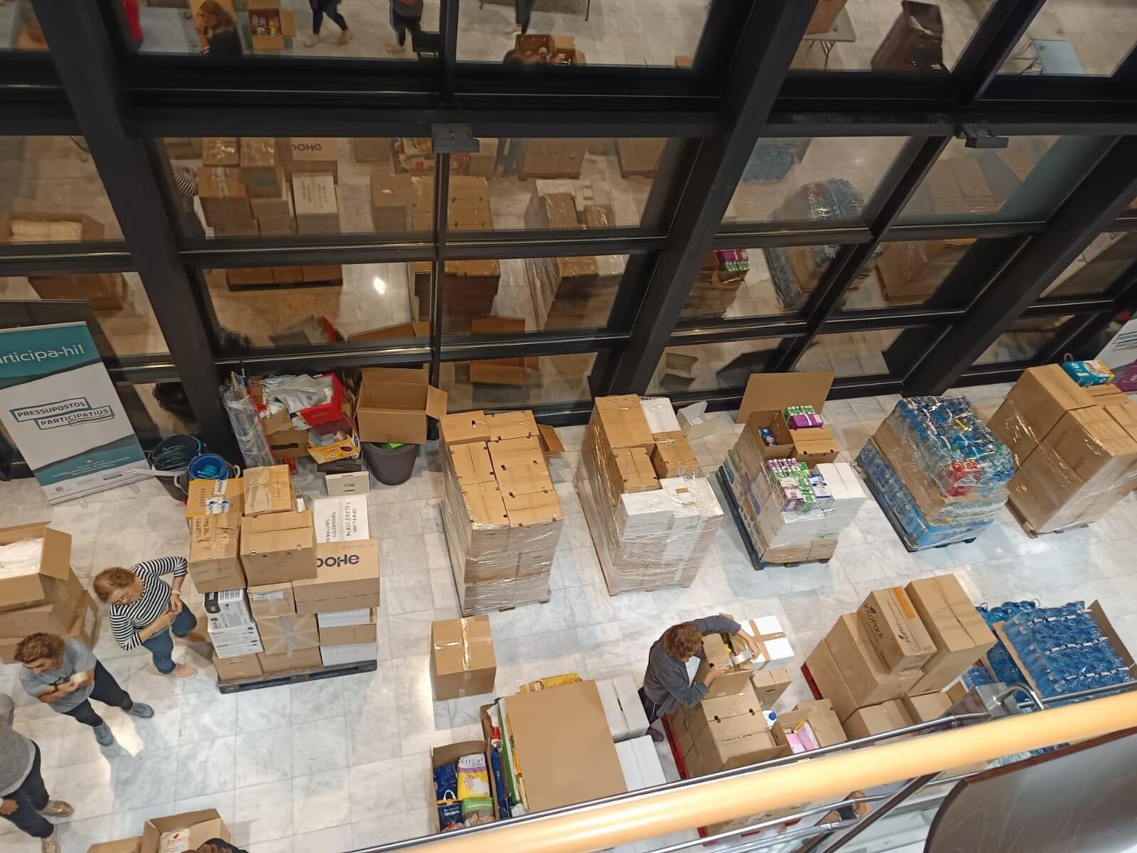 Recogida de alimentos en Beniarjó