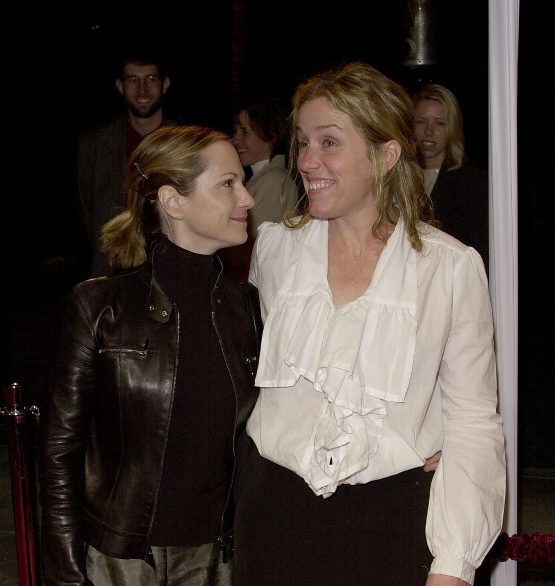 Holly Hunter i Frances McDormand durant la premiere de la pel·lícula &quot;Wonder Boys&quot;.