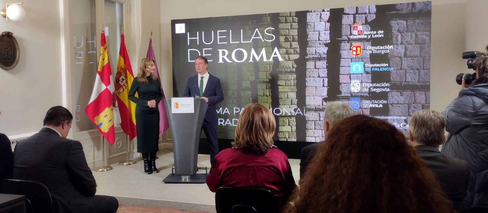 Presentación de &#039;Huellas de Roma&#039;