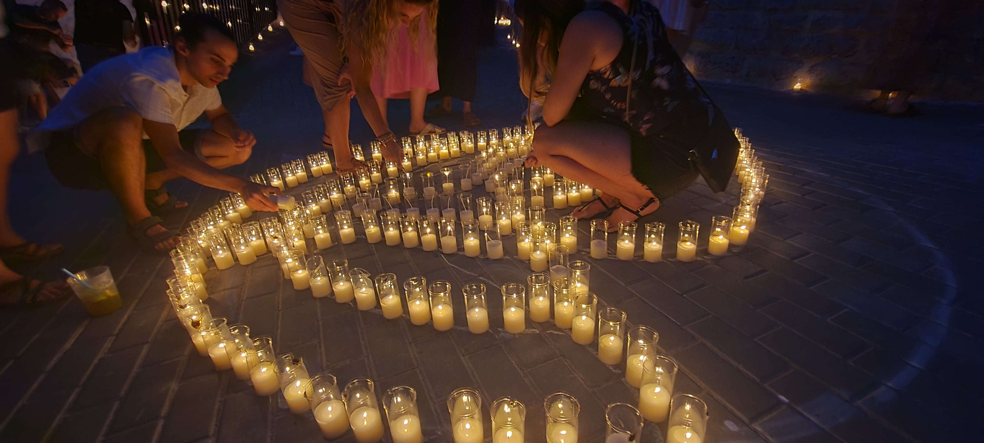 Noche de las velas en Titaguas (año 2022)