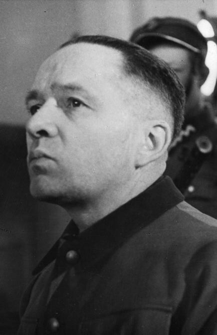 Rudolf Höss (1901 - 1947), comandante nazi del campo de concentración de Auschwitz