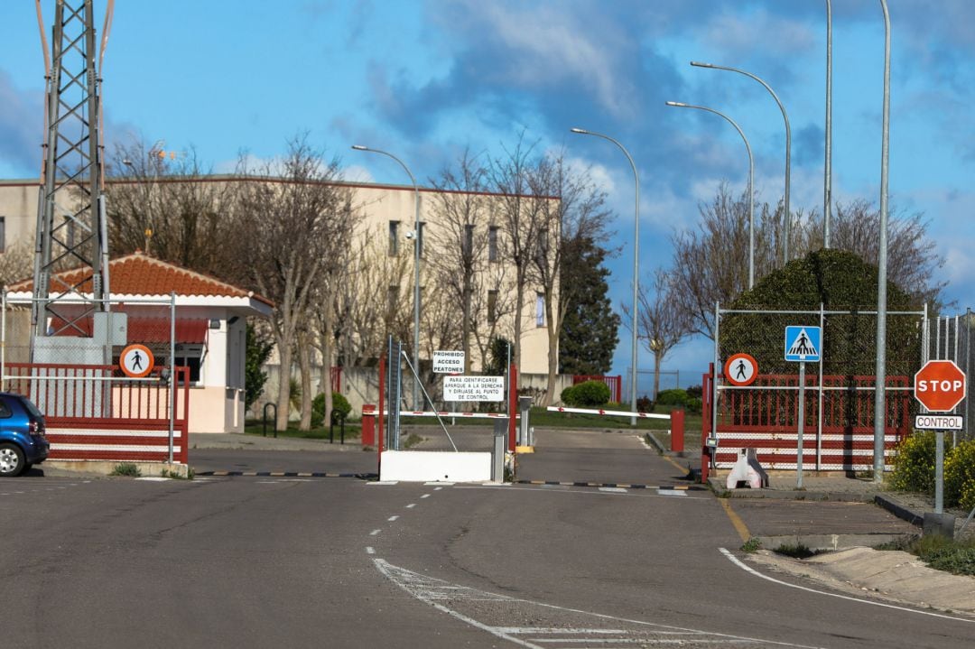 Entrada de la Cárcel de Valdemoro o Centro Penitenciario Madrid III, en Valdemoro