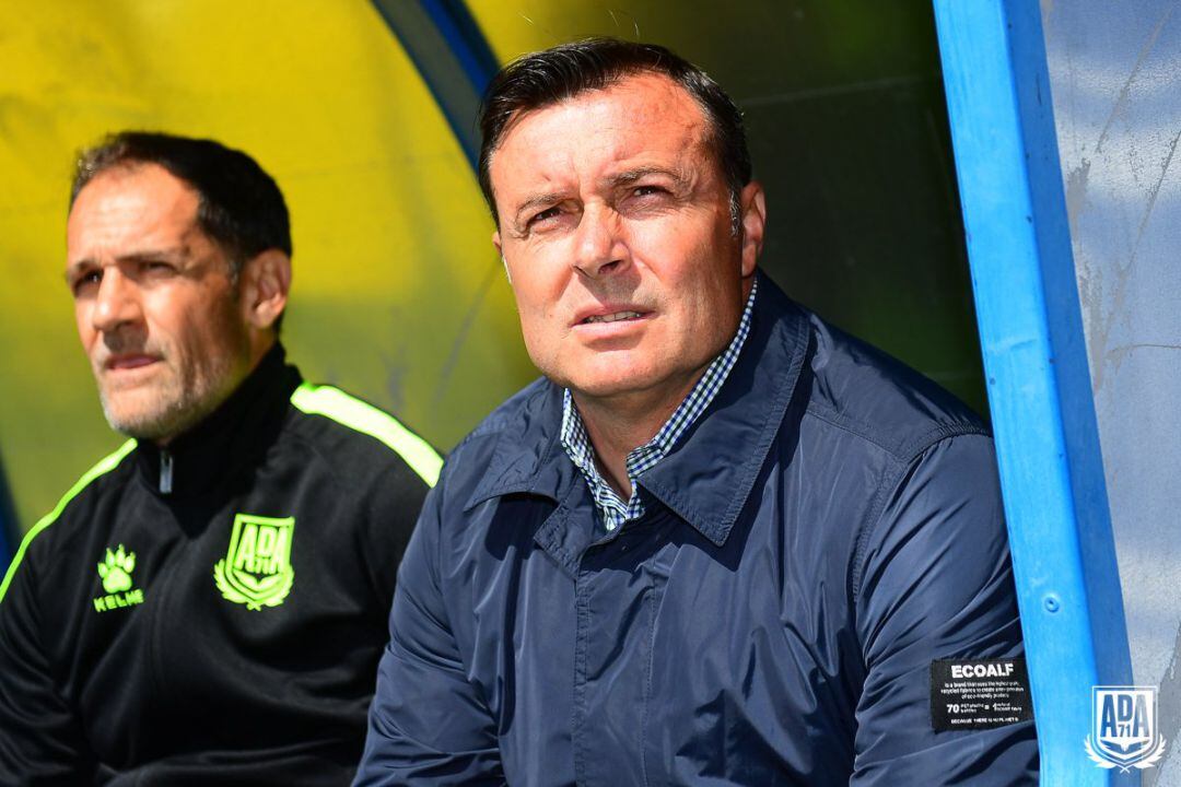 Cristobal Parralo, entrenador del Alcorcón