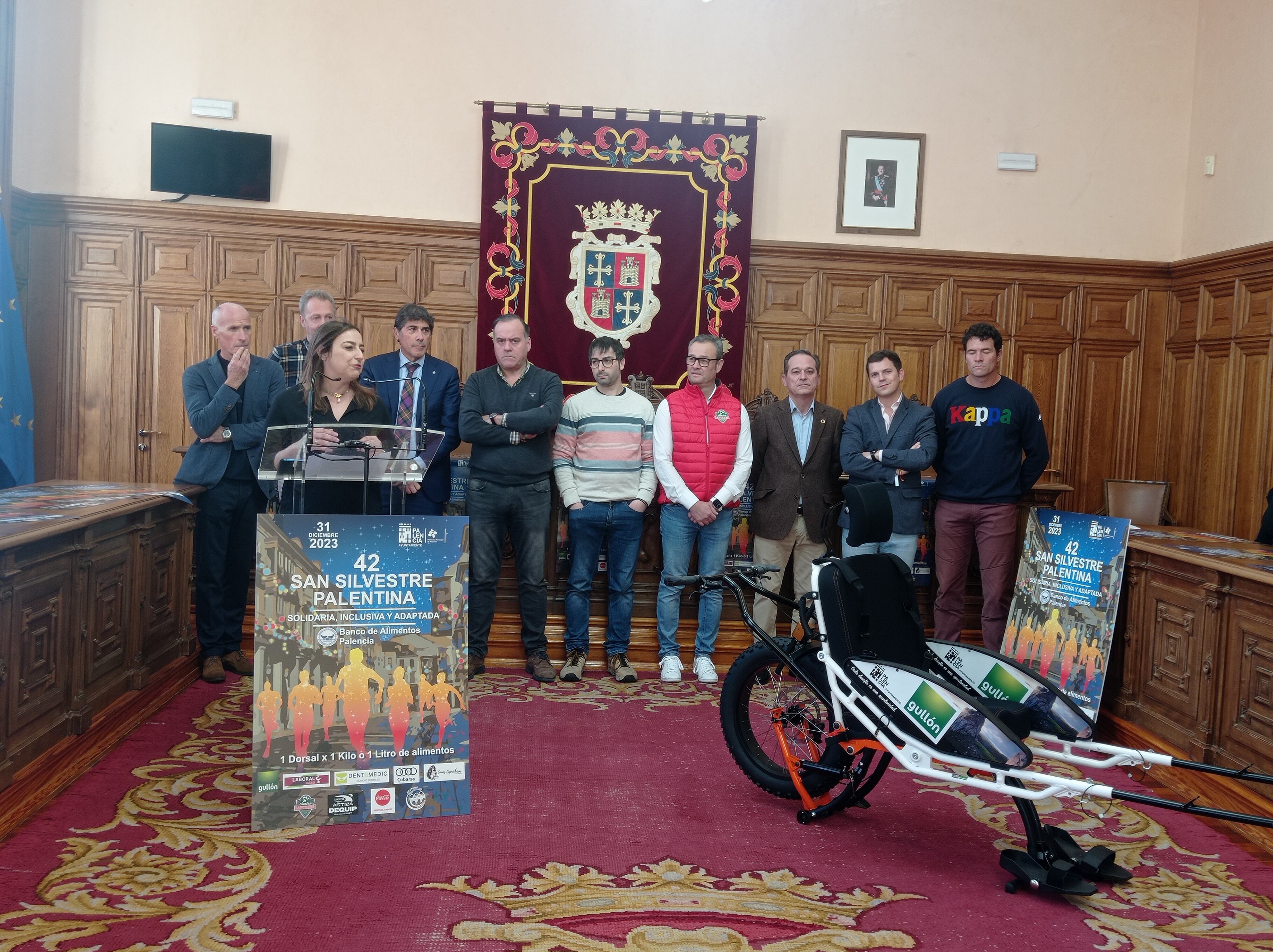 Presentación de la 42 San Silvestre de Palencia