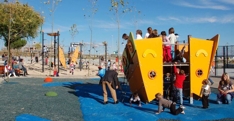 Parque infantil en Colmenar Viejo