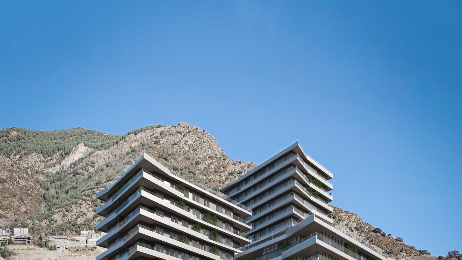 Algunes de les torres del Clot d'Emprivat.