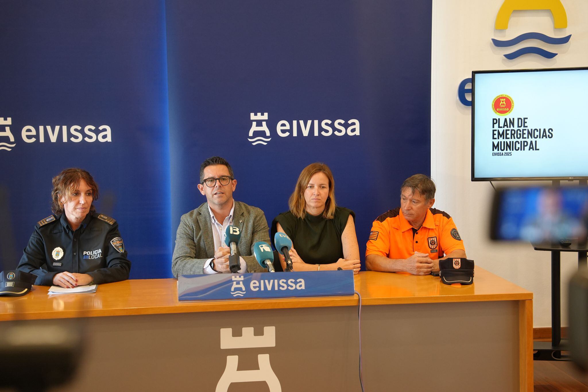 Un momento durante la presentación del Plan