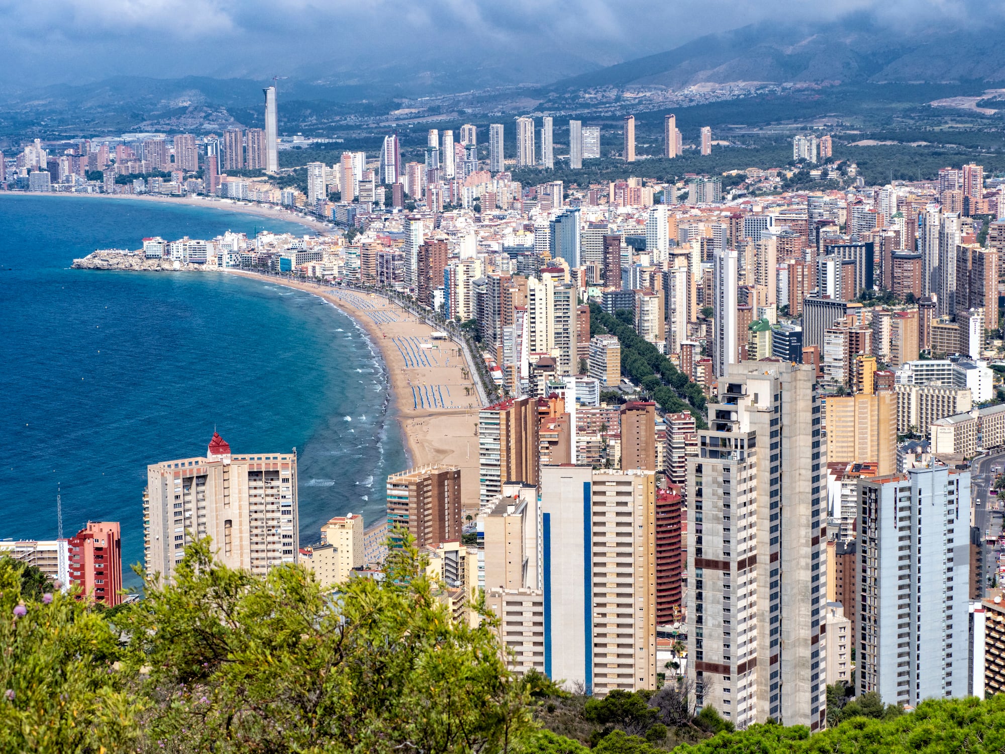 Panorámica de Benidorm