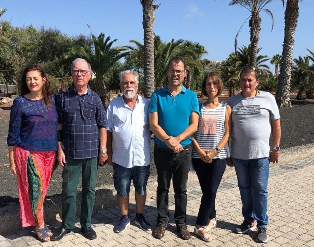 Miembros de la Asociación de Pacientes y Usuarios de la Sanidad y Atención Sociosanitaria de Lanzarote.