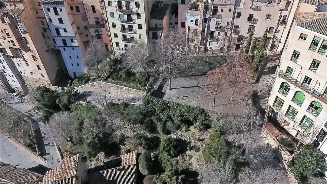 Destalles de cómo serán las escaleras que subirán al Casco Antiguo