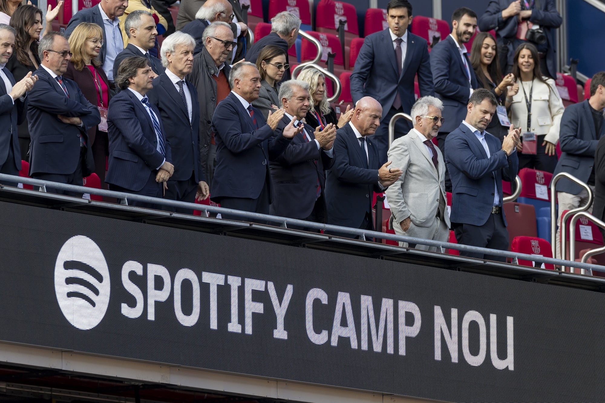 FC Barcelona opens its doors for fans during training day in Spotify Camp Nou Stadium of Barcelona