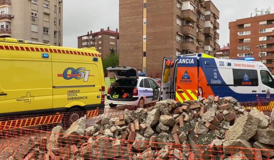 Vehículos de emergencias en Murcia