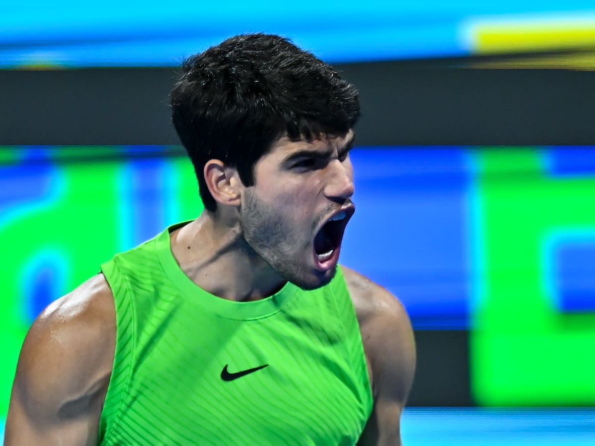 Carlos Alcaraz pierde los nervios con la juez de silla en Doha: "Las normas ATP son una mierda"