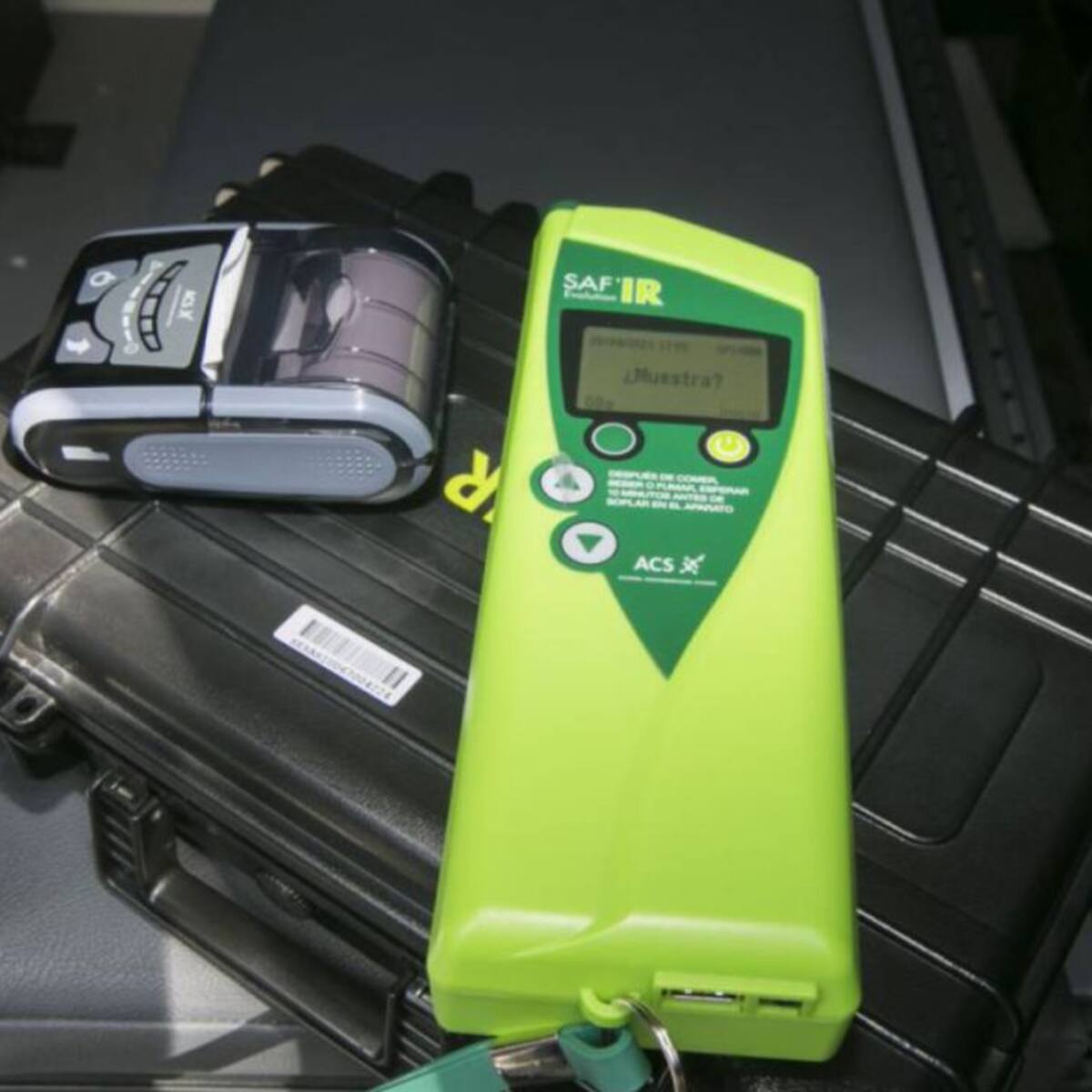 Etilómetro: un alcoholímetro modernizado para medir la tasa de alcoholemia en los conductores de l'Alcora