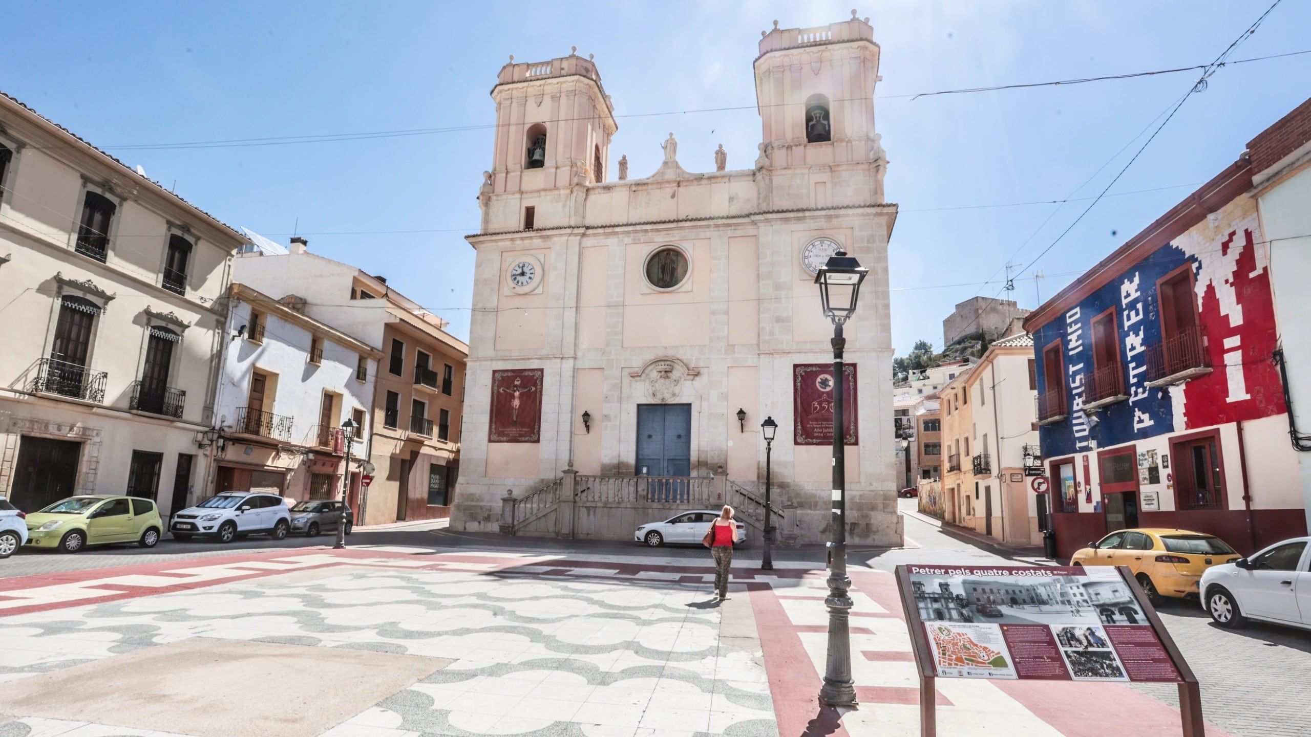 Plaza de Baix en Petrer