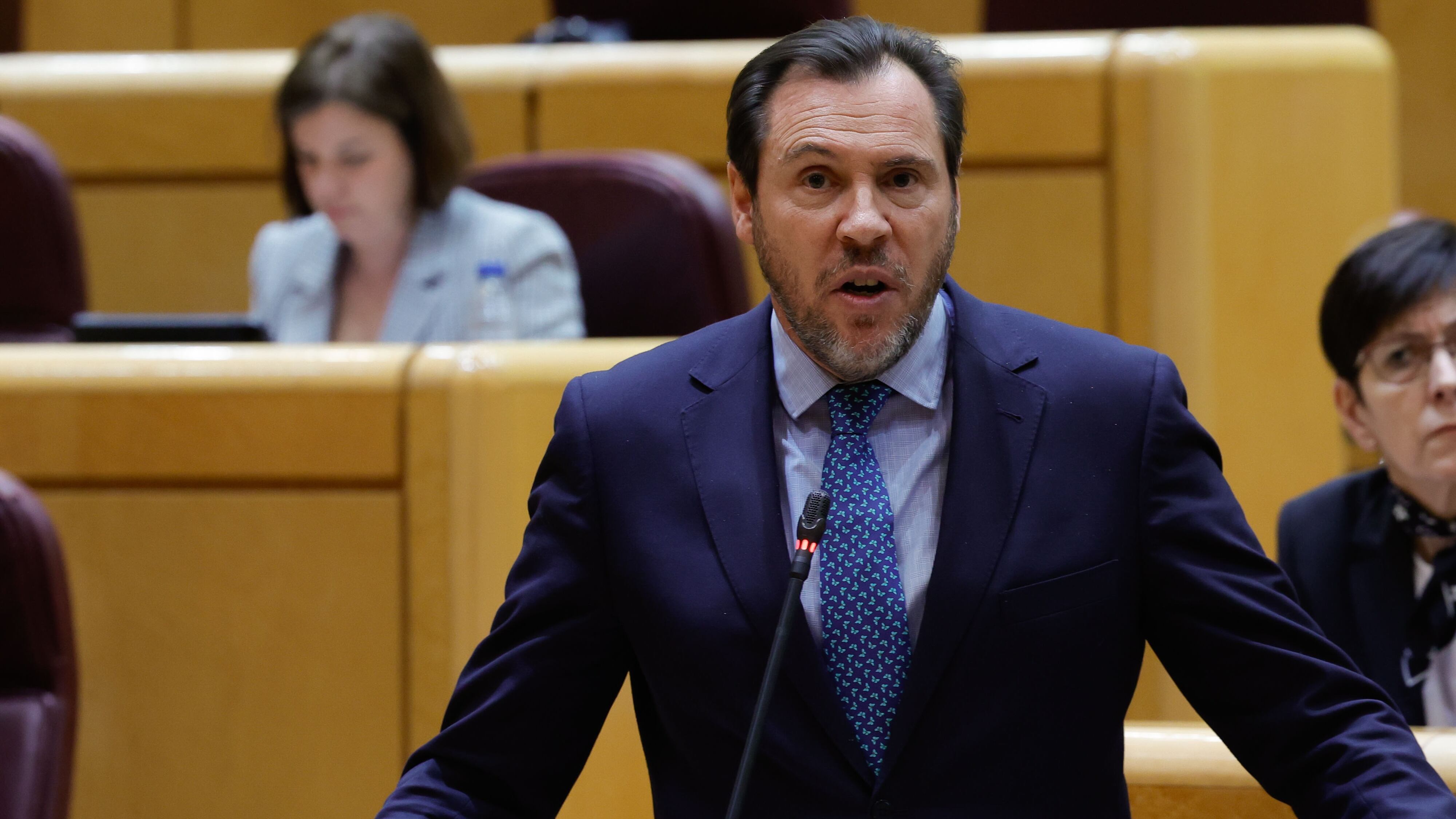 El ministro de Transportes y Movilidad Sostenible, Óscar Puente. EFE/ Zipi